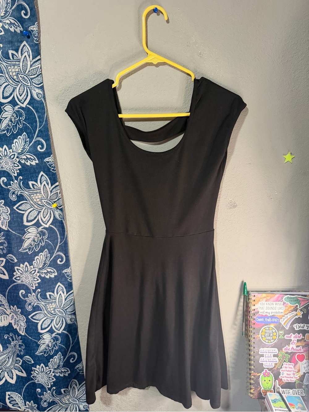 Woman’s Mini Black Dress